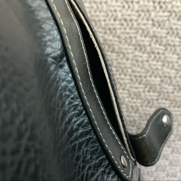 MATT & NAT Folding  Bag with Buckle Zippers Pockets Clutch - Picture 3 of 9